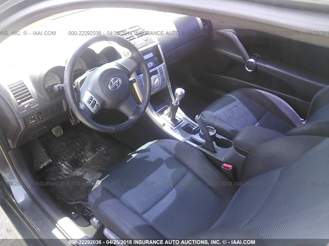 JTKDE177860128077 - 2006 TOYOTA SCION TC 灰色 照片 5