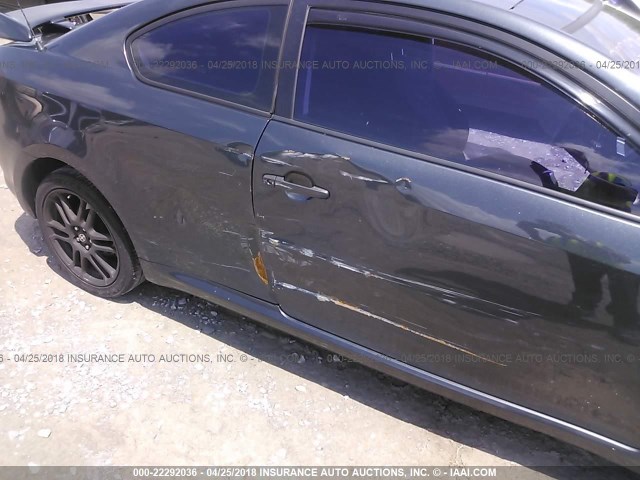 JTKDE177860128077 - 2006 TOYOTA SCION TC 灰色 照片 6