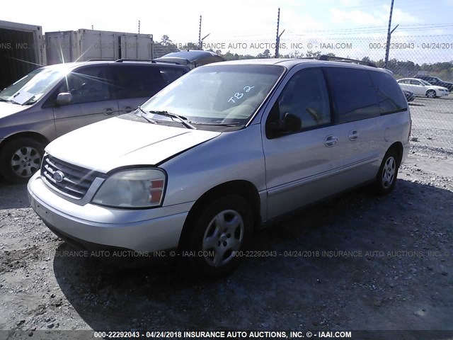 2FMDA51626BA35270 - 2006 FORD FREESTAR SE SILVER photo 2