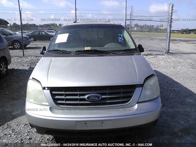 2FMDA51626BA35270 - 2006 FORD FREESTAR SE SILVER photo 6