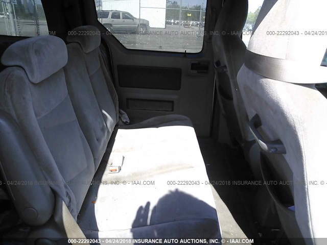 2FMDA51626BA35270 - 2006 FORD FREESTAR SE SILVER photo 8