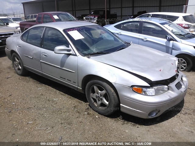 1G2WK52J31F227581 - 2001 PONTIAC GRAND PRIX SE SILVER photo 1