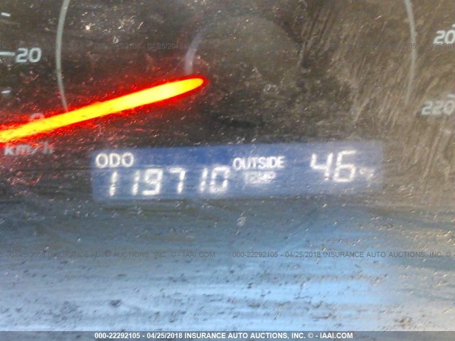 4T1BE46K18U256917 - 2008 TOYOTA CAMRY CE/LE/XLE/SE BLUE photo 7