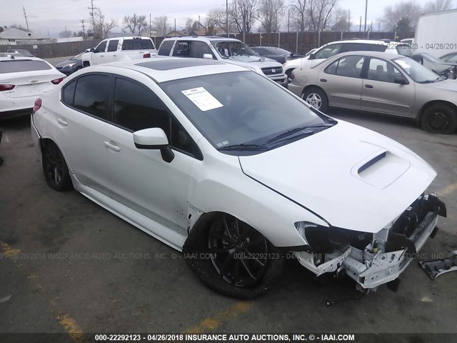 JF1VA1F6XJ9802756 - 2018 SUBARU WRX PREMIUM WHITE photo 1