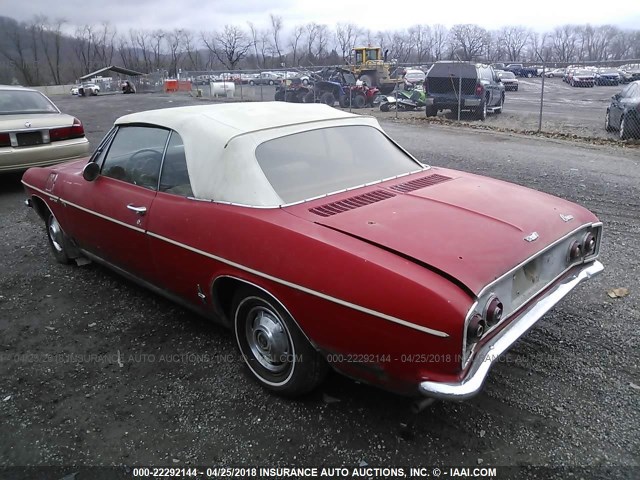 107676W148447 - 1966 CHEVROLET CORVAIR RED photo 3