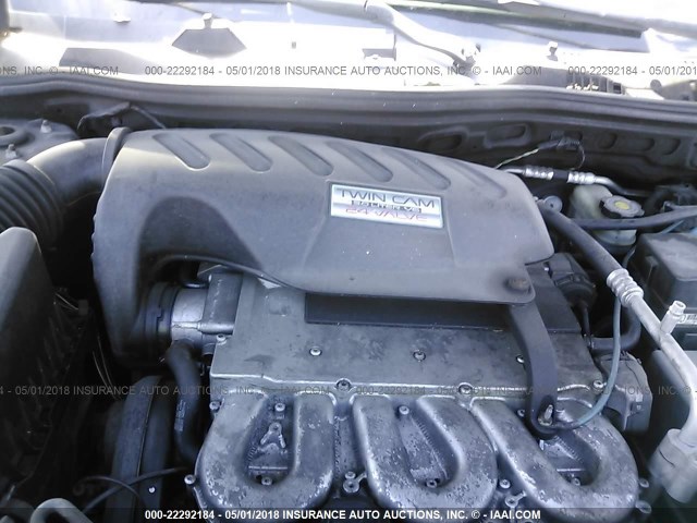 5GZCZ63B93S892744 - 2003 SATURN VUE GRAY photo 10
