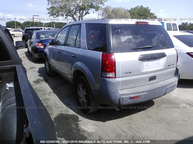 5GZCZ63B93S892744 - 2003 SATURN VUE GRAY photo 3