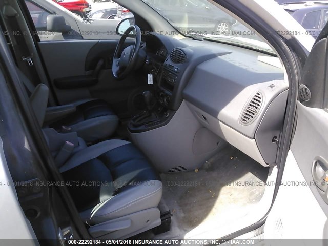5GZCZ63B93S892744 - 2003 SATURN VUE GRAY photo 5