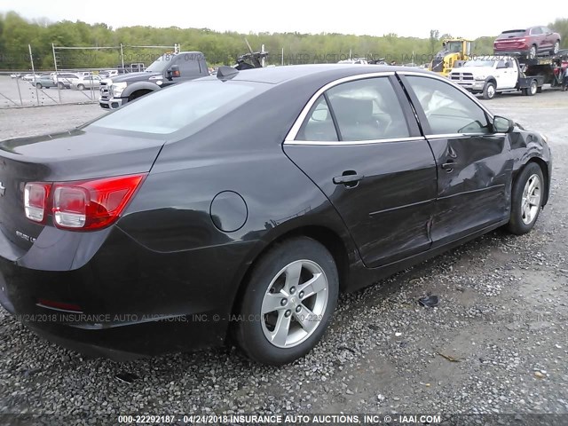 1G11B5SL3EF129592 - 2014 CHEVROLET MALIBU LS 黑色 照片 4