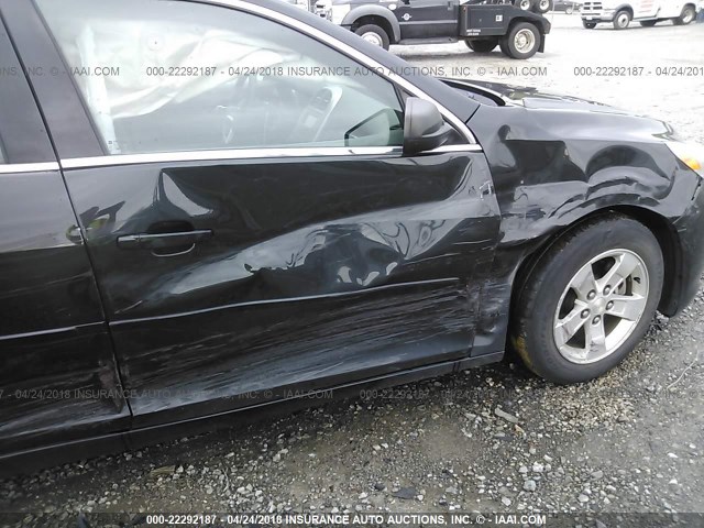 1G11B5SL3EF129592 - 2014 CHEVROLET MALIBU LS 黑色 照片 6