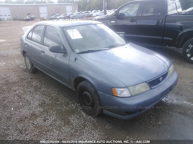 1N4AB41D5WC717417 - 1998 NISSAN SENTRA E/XE/GXE/GLE BLUE photo 1