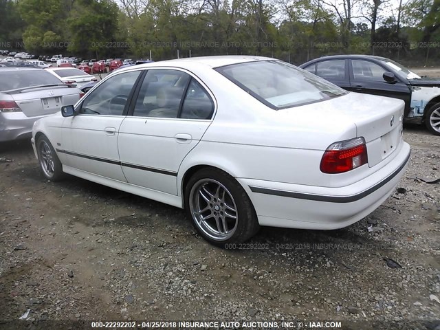 WBADD6327VBW23968 - 1997 BMW 528 WHITE photo 3