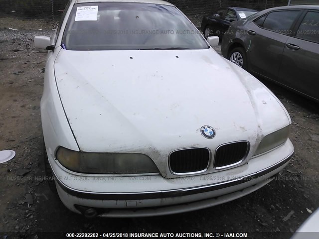 WBADD6327VBW23968 - 1997 BMW 528 WHITE photo 6