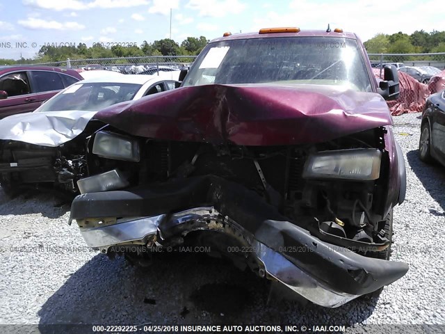 1GCJK33D57F165130 - 2007 CHEVROLET SILVERADO K3500 MAROON photo 7