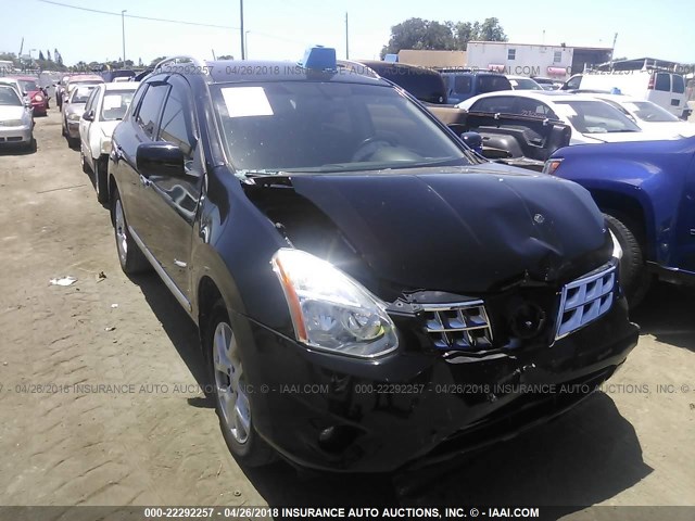 JN8AS5MT2CW297617 - 2012 NISSAN ROGUE S/SV BLACK photo 6