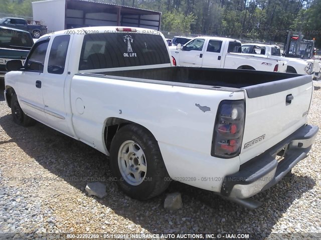 2GTEC19V041103849 - 2004 GMC NEW SIERRA C1500 WHITE photo 3