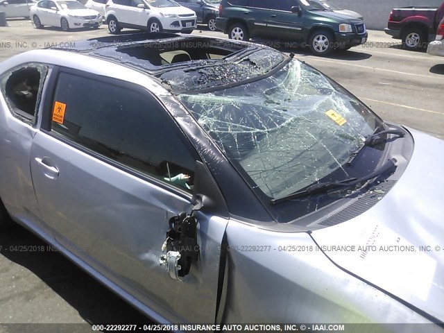 JTKJF5C72D3055331 - 2013 TOYOTA SCION TC 银色 照片 6