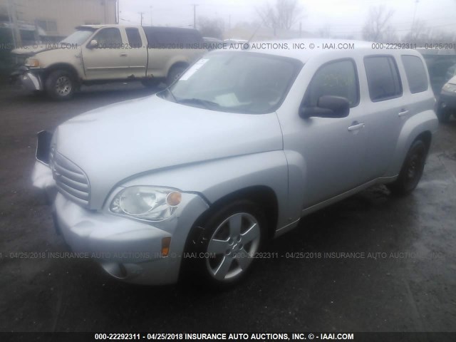 3GNCA33B79S607471 - 2009 CHEVROLET HHR LS SILVER photo 2