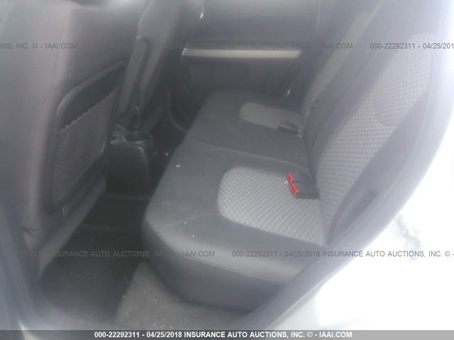 3GNCA33B79S607471 - 2009 CHEVROLET HHR LS SILVER photo 8