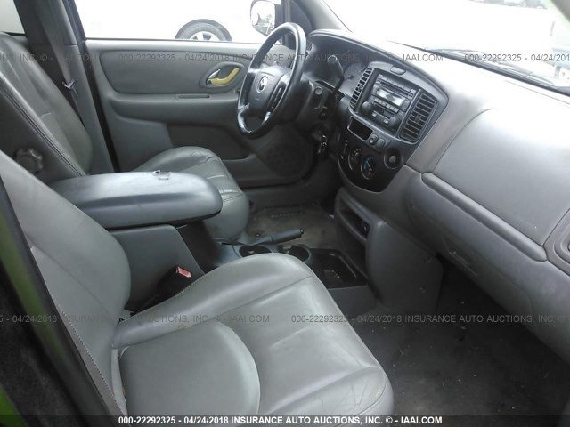 4F2CU09172KM65377 - 2002 MAZDA TRIBUTE LX/ES 黑色 照片 5