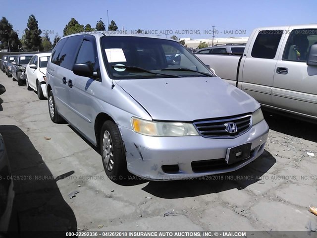 2HKRL18532H513124 - 2002 HONDA ODYSSEY LX SILVER photo 1