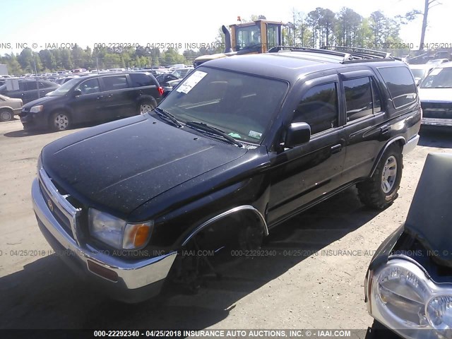 JT3HN86RXV0111546 - 1997 TOYOTA 4RUNNER SR5 BLACK photo 2