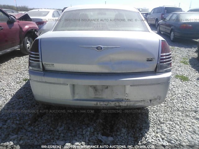 2C3KA53G06H414058 - 2006 CHRYSLER 300 TOURING SILVER photo 6