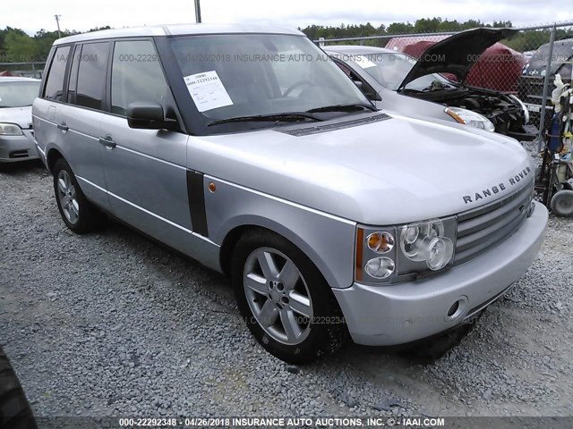 SALME11475A190531 - 2005 LAND ROVER RANGE ROVER HSE SILVER photo 1