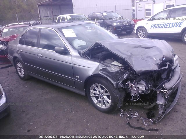 WBADT43443G027029 - 2003 BMW 525 I AUTOMATIC SILVER photo 1