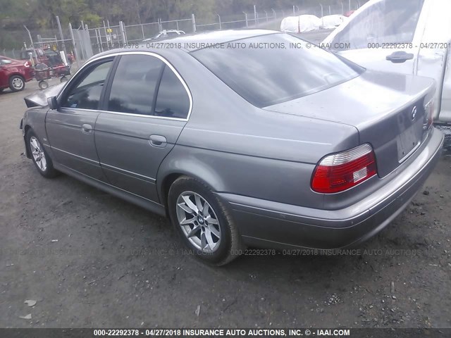 WBADT43443G027029 - 2003 BMW 525 I AUTOMATIC SILVER photo 3