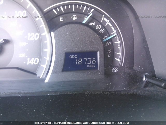 4T4BF1FK8DR319653 - 2013 TOYOTA CAMRY L/SE/LE/XLE 红色 照片 7