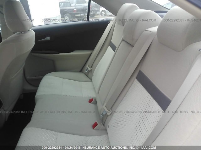 4T4BF1FK8DR319653 - 2013 TOYOTA CAMRY L/SE/LE/XLE 红色 照片 8