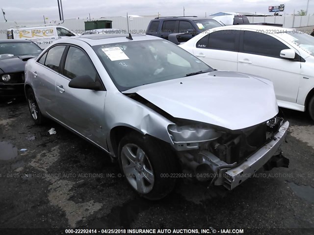 1G2ZG57B494112785 - 2009 PONTIAC G6 SILVER photo 1