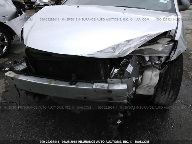 1G2ZG57B494112785 - 2009 PONTIAC G6 SILVER photo 6