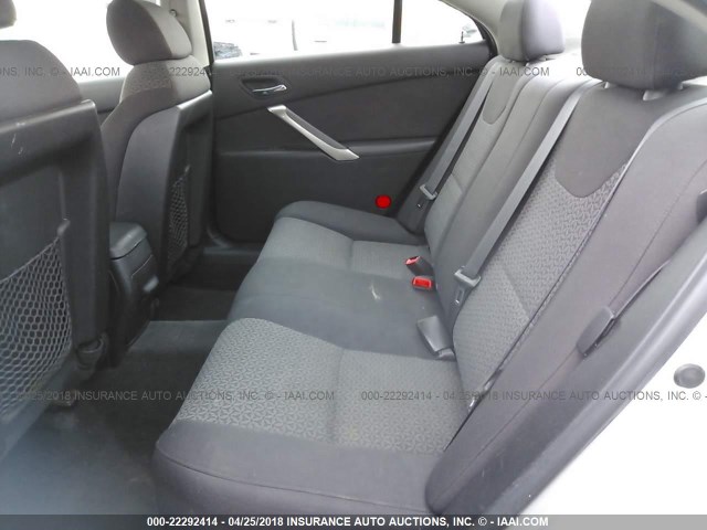 1G2ZG57B494112785 - 2009 PONTIAC G6 SILVER photo 8