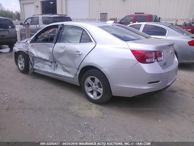 1G11C5SA4GF142608 - 2016 CHEVROLET MALIBU LIMITED LT SILVER photo 3