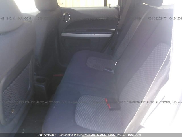 3GNDA13D88S564915 - 2008 CHEVROLET HHR LS GRAY photo 8