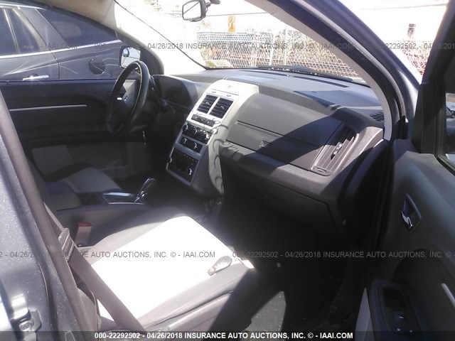 3D4GG57V39T198097 - 2009 DODGE JOURNEY SXT GRAY photo 5