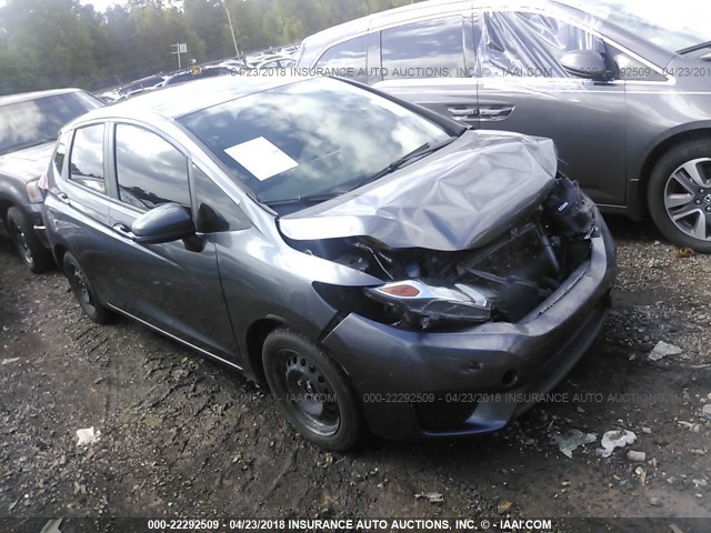 3HGGK5H51FM779275 - 2015 HONDA FIT LX Pewter photo 1