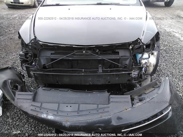 1G1ZG57B58F196462 - 2008 CHEVROLET MALIBU LS შავი ფოტო 6