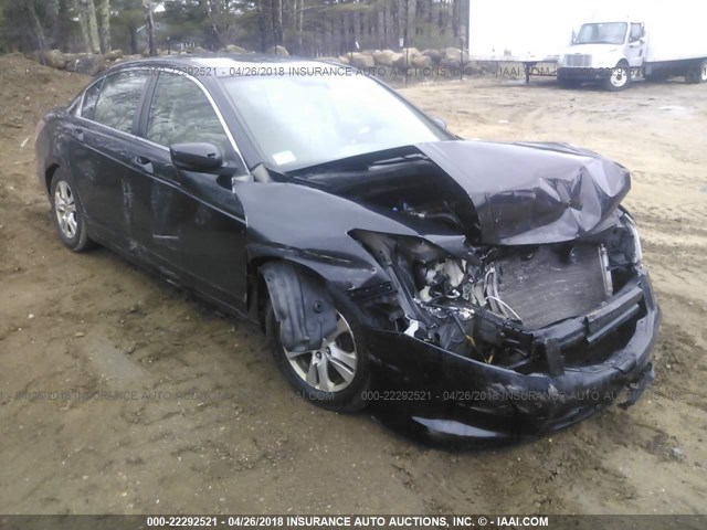 1HGCP26458A138199 - 2008 HONDA ACCORD LXP BLACK photo 1