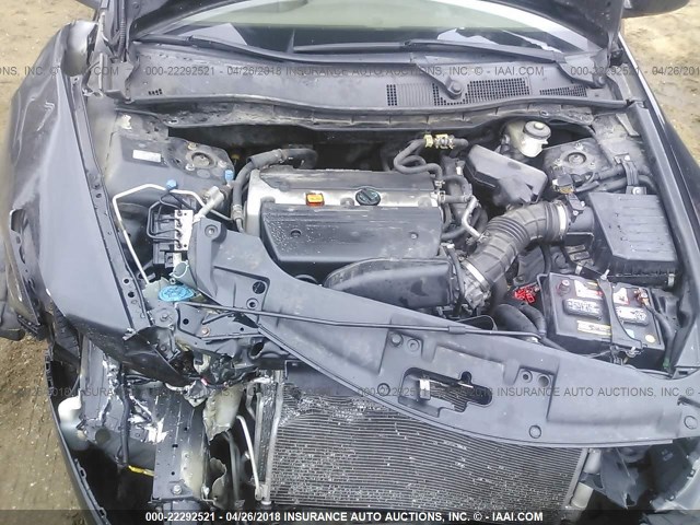 1HGCP26458A138199 - 2008 HONDA ACCORD LXP BLACK photo 10