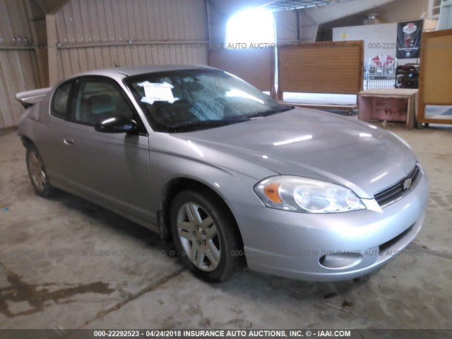 2G1WK16KX79361523 - 2007 CHEVROLET MONTE CARLO LT SILVER photo 1