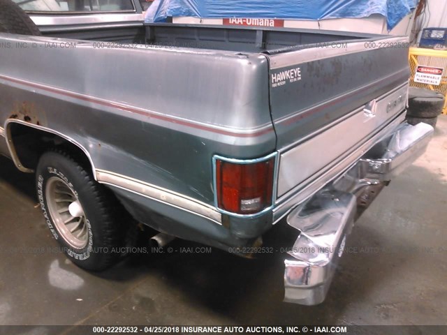 2GCDC14H1G1205212 - 1986 CHEVROLET C10 GRAY photo 6