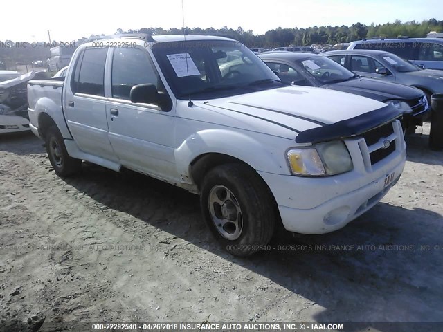 1FMZU67E73UC80878 - 2003 FORD EXPLORER SPORT TR  WHITE photo 1