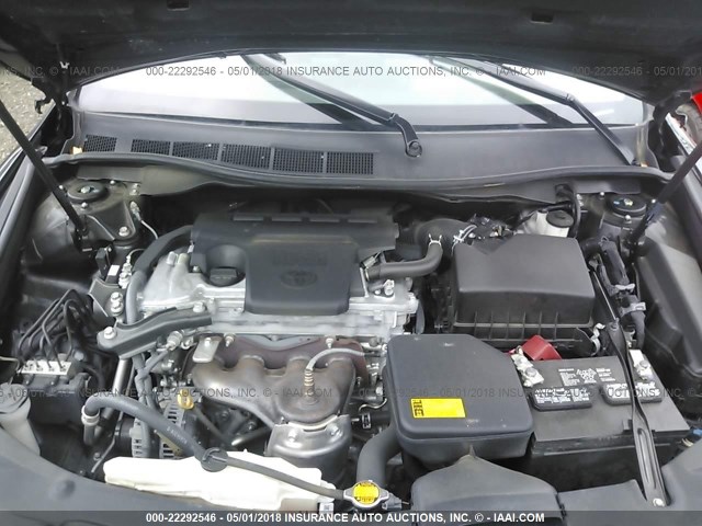 4T1BF1FK8CU192928 - 2012 TOYOTA CAMRY SE/LE/XLE 黑色 照片 10