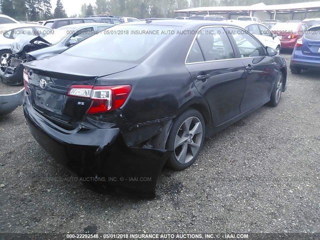 4T1BF1FK8CU192928 - 2012 TOYOTA CAMRY SE/LE/XLE 黑色 照片 4