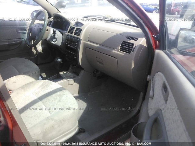 KNADC125736281395 - 2003 KIA RIO RED photo 5