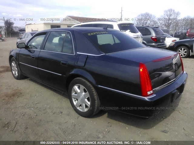 1G6KD57Y17U201465 - 2007 CADILLAC DTS Dark Blue photo 3