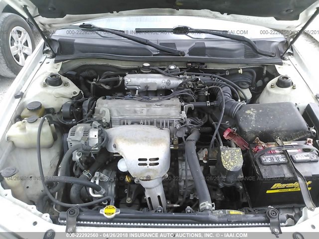 4T1BG22K4YU982095 - 2000 TOYOTA CAMRY CE/LE/XLE 白色 照片 10